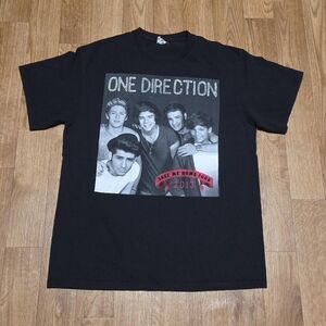 One Direction 1D Shirt Take Me Home Tour 2013 Black Graphic Concert Tee Size M